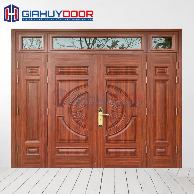 Cửa Thép Vân Gỗ SGD-KM.TVG-4C.8
