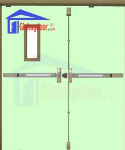 Cửa thép chống cháy TCC.P3G2-C6