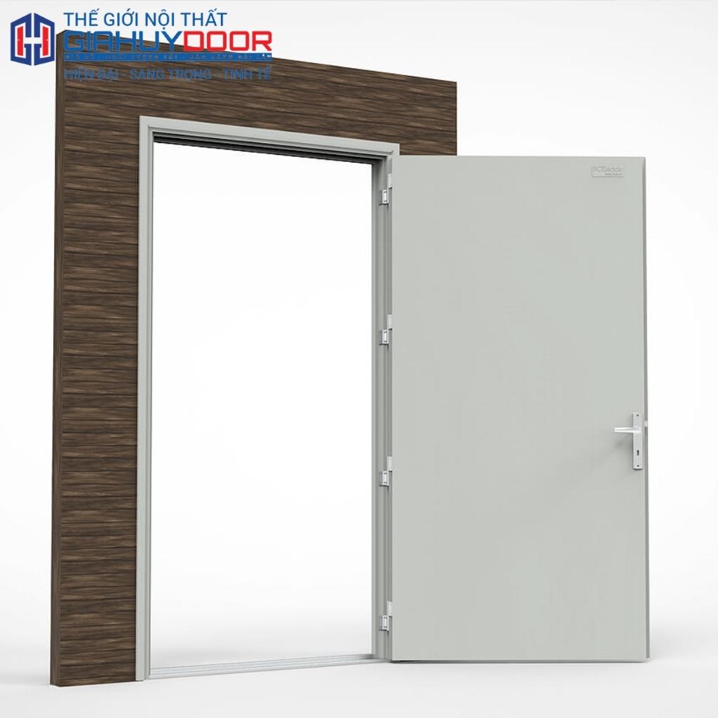 Đặc điểm của cửa thép chống cháy P1 xám