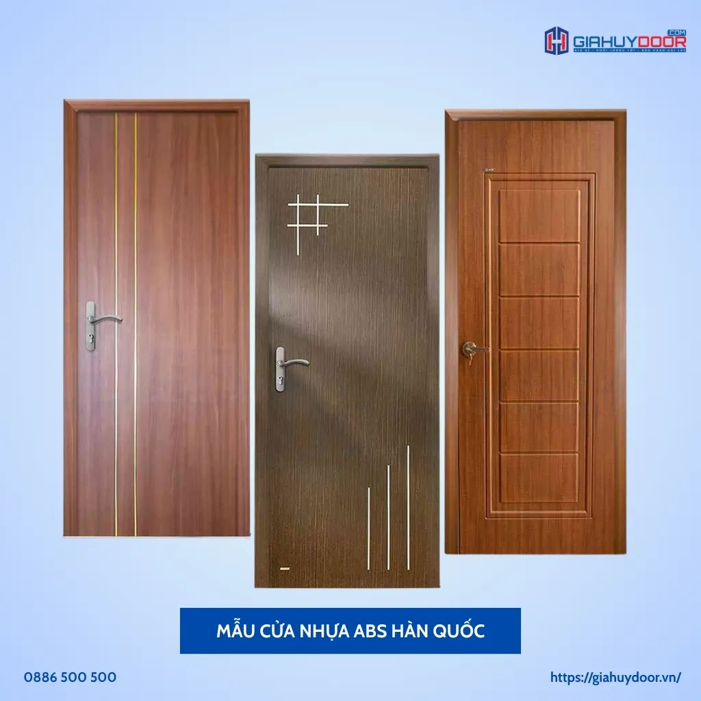 Mẫu cửa nhựa ABS Hàn Quốc Mẫu cửa nhựa ABS Hàn Quốc