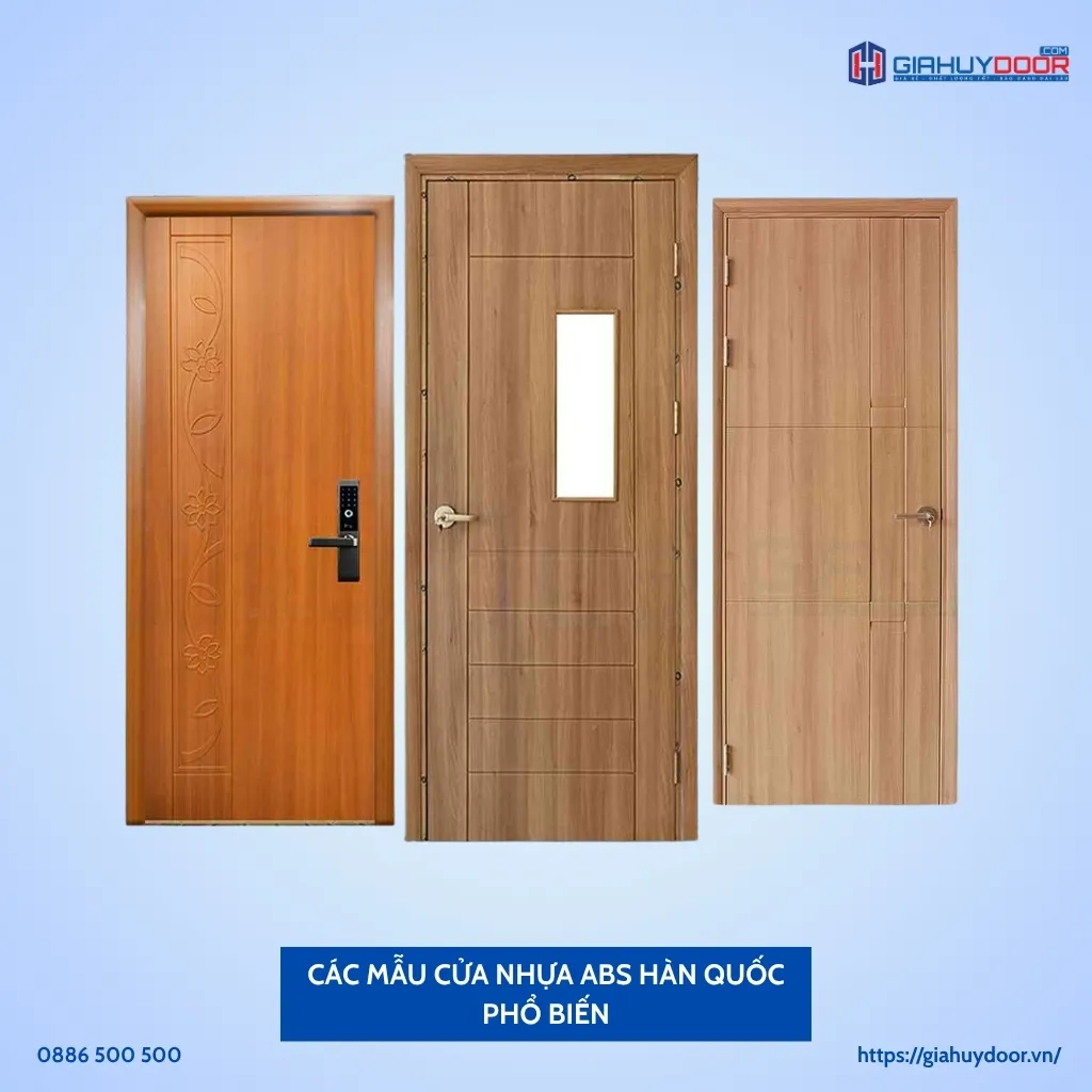 Các mẫu cửa nhựa ABS phổ biến được ưa chuộng Các mẫu cửa nhựa ABS phổ biến được ưa chuộng