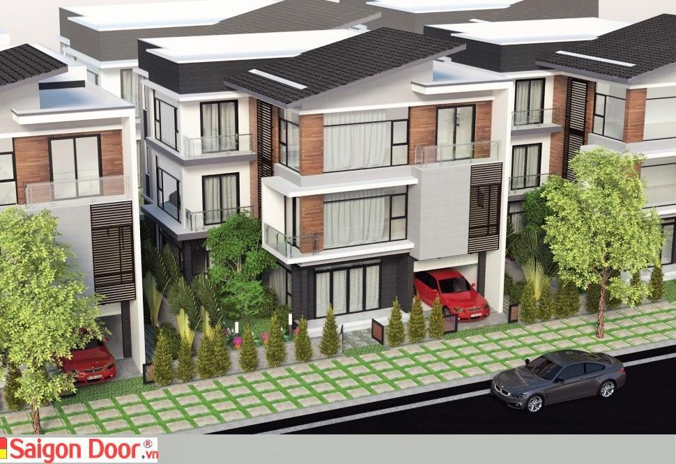 DỰ ÁN CUNG CẤP VÀ LẮP ĐẶT CỬA GIAHUYDOOR Năm 2016 – 2017