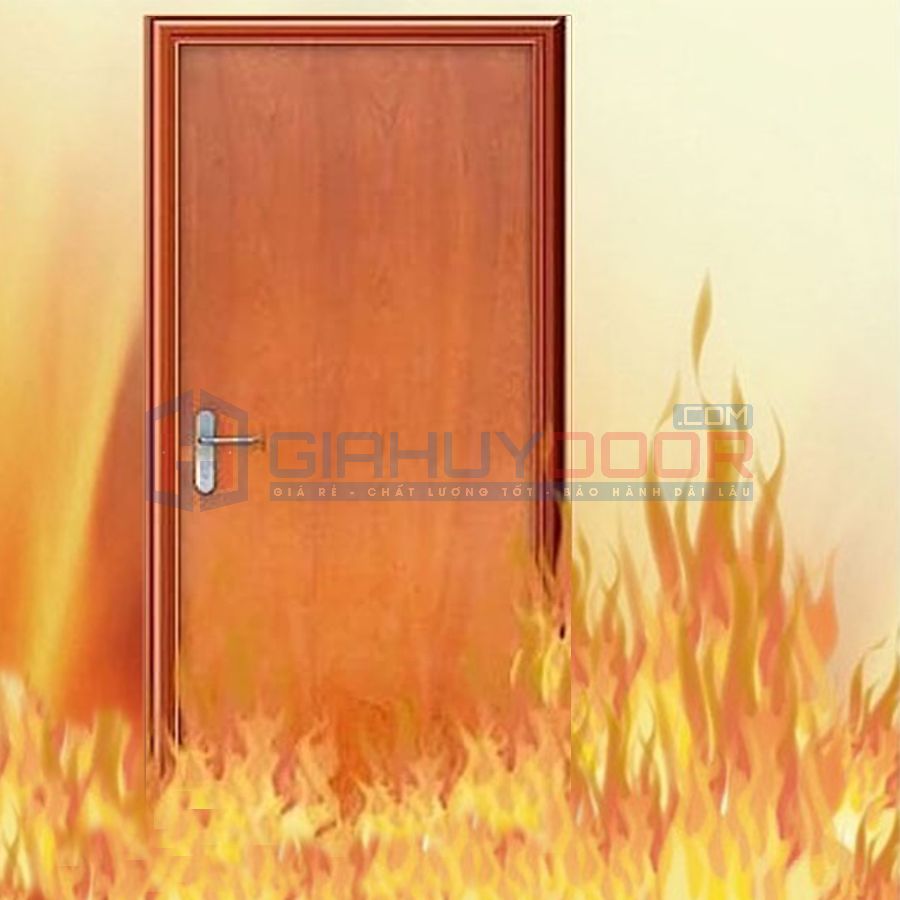Cửa gỗ chống cháy tại Bình Dương bền đẹp chất lượng cao tại Giahuy door