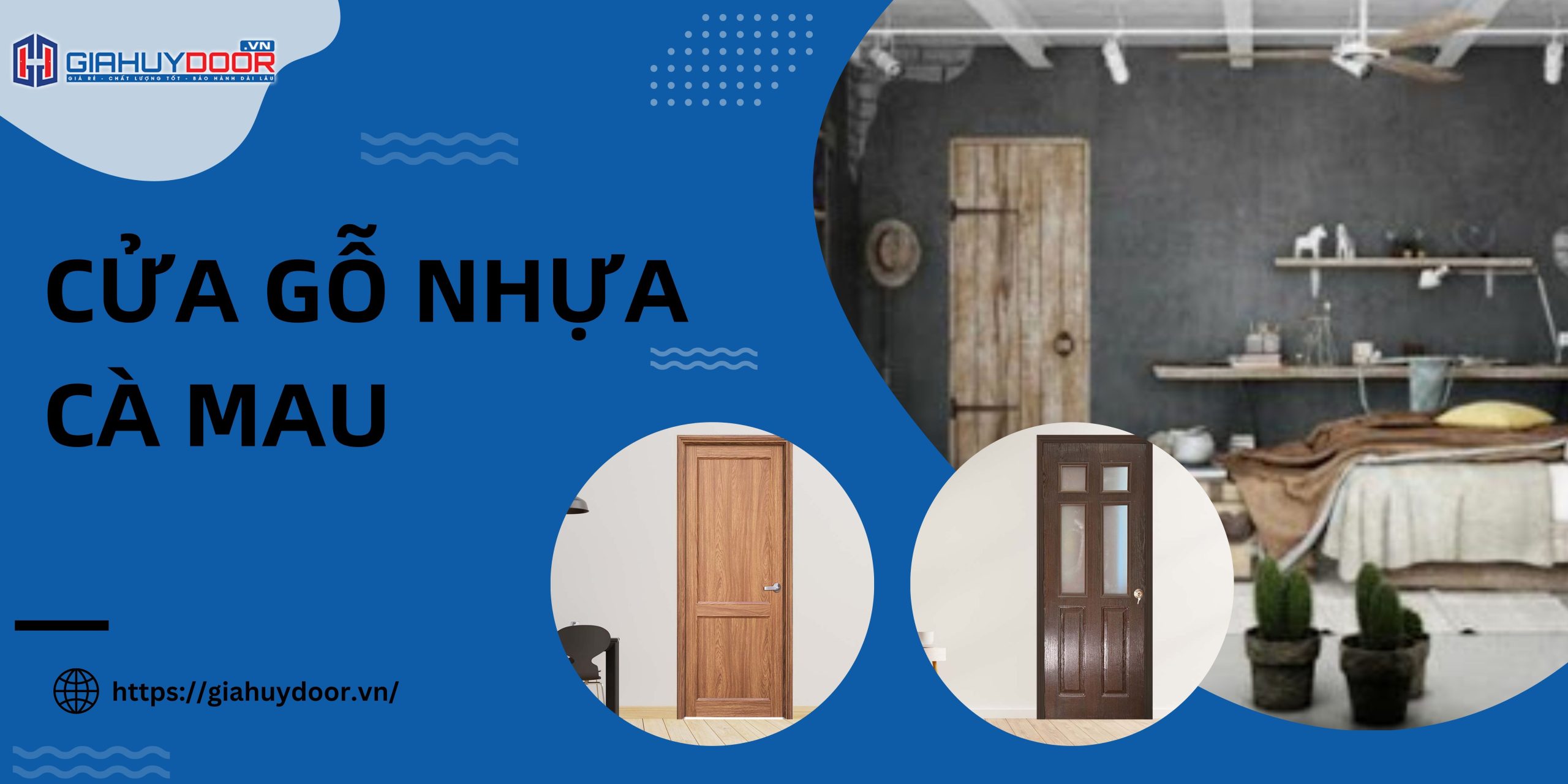 Cửa gỗ nhựa Cà Mau