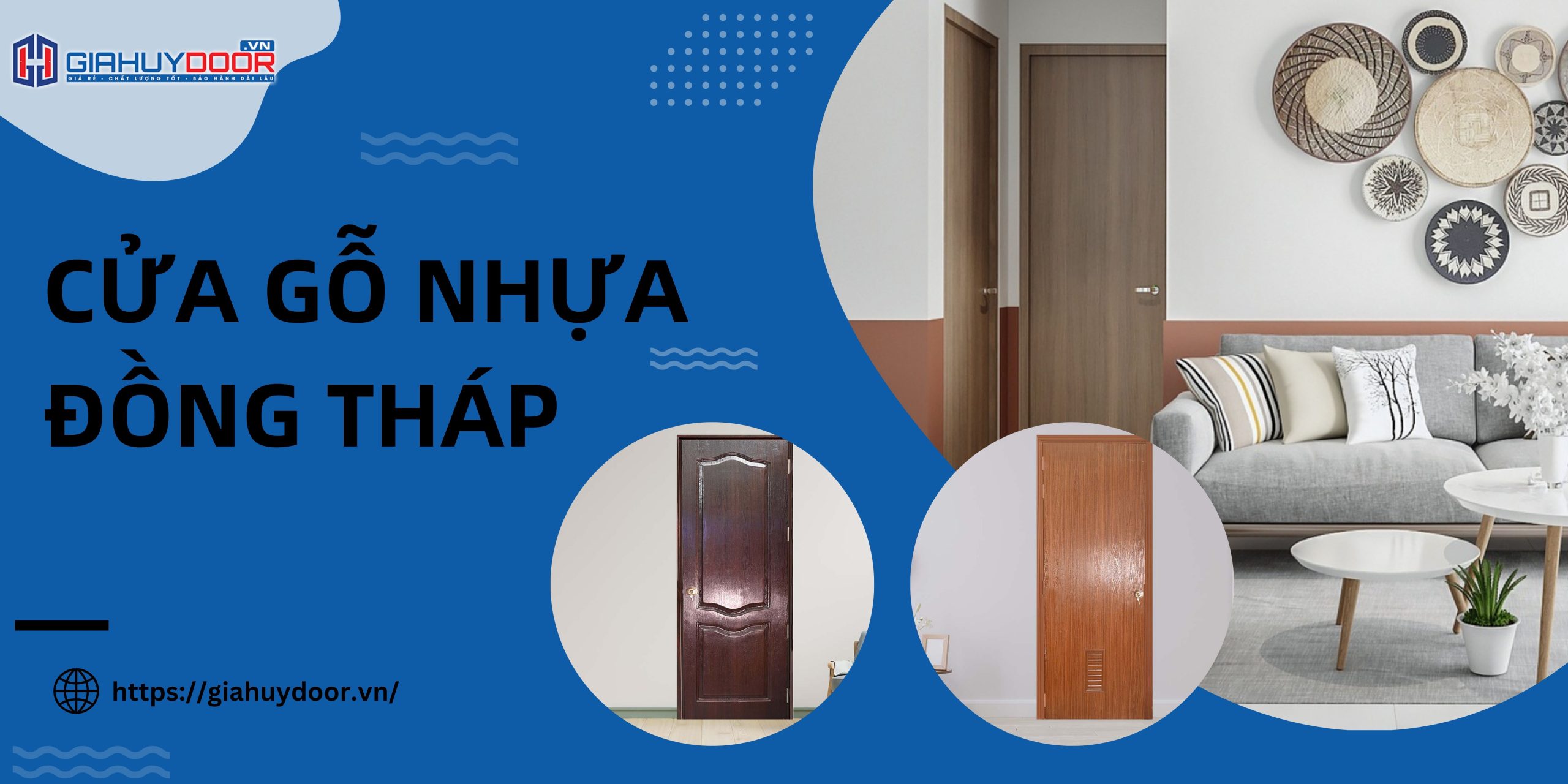 Cửa gỗ nhựa Đồng Tháp