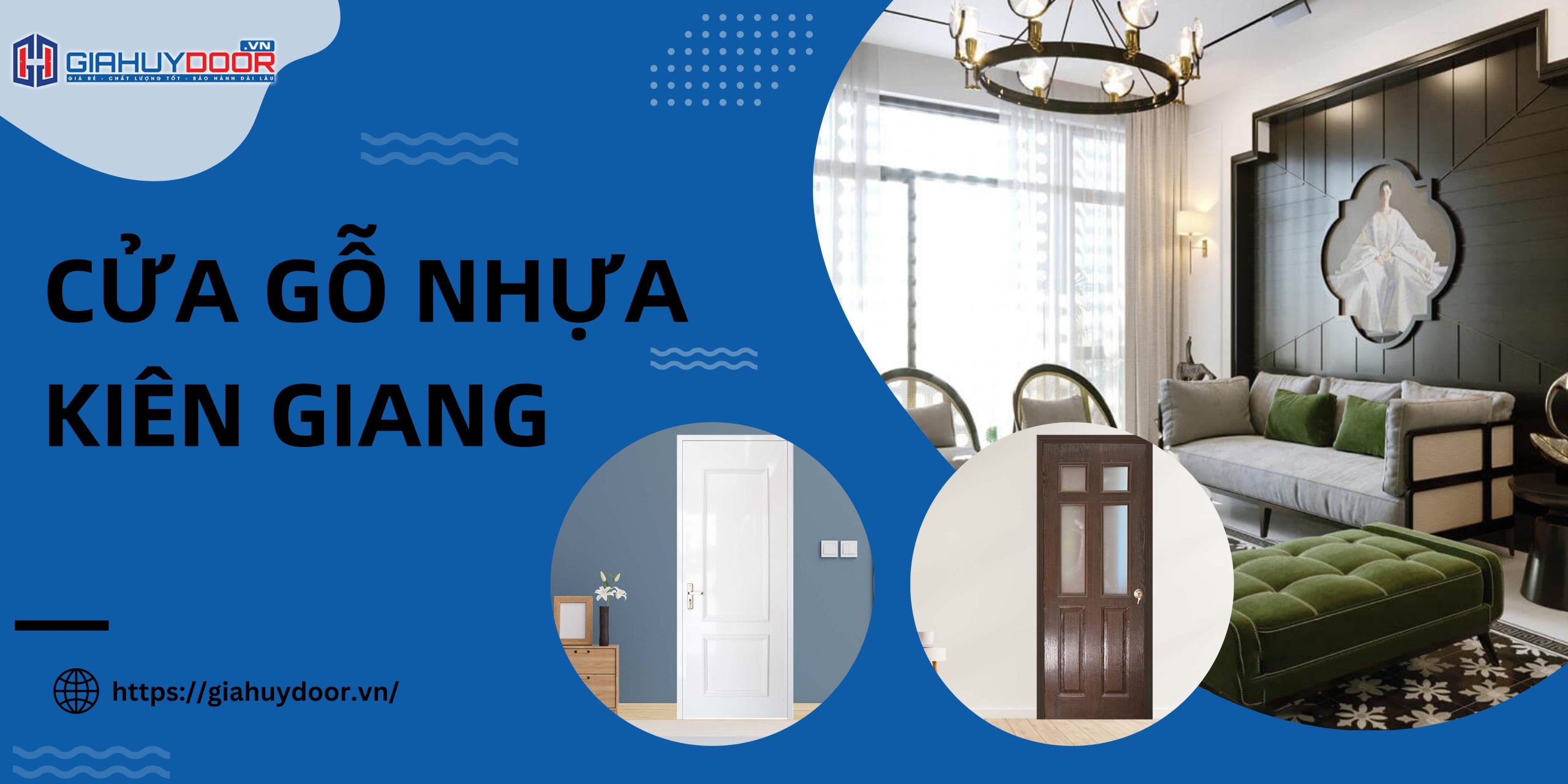 Cửa gỗ nhựa Kiên Giang