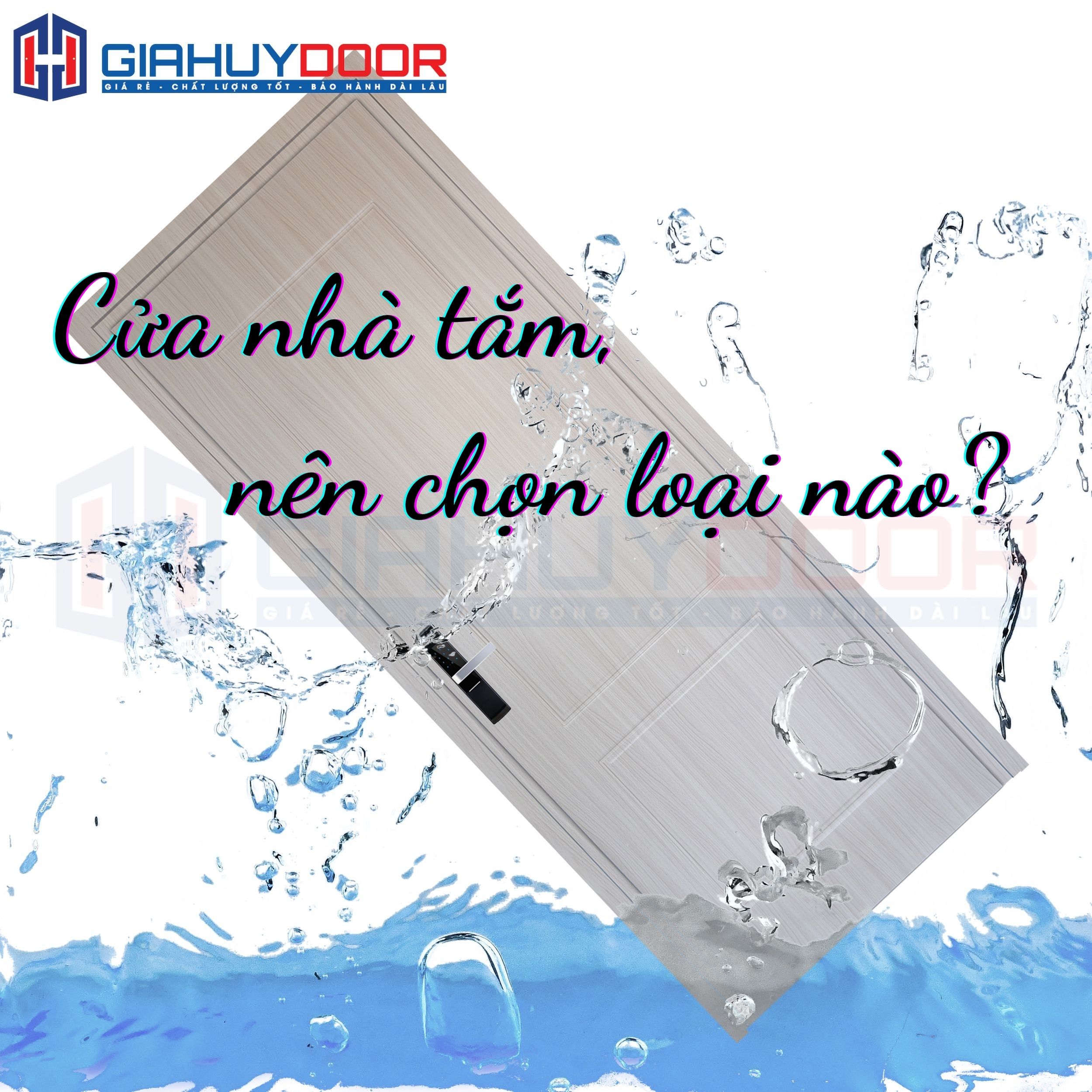 Cửa nhà tắm | cửa nhà vệ sinh nên dùng loại nào?