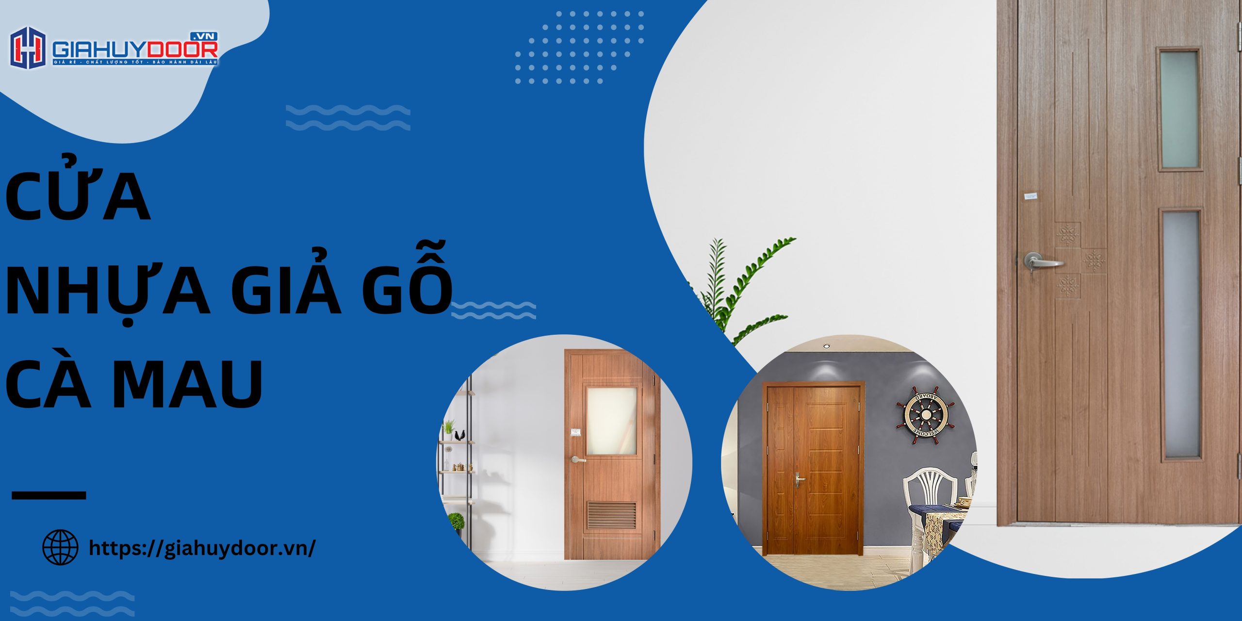 cửa nhựa giả gỗ Cà Mau