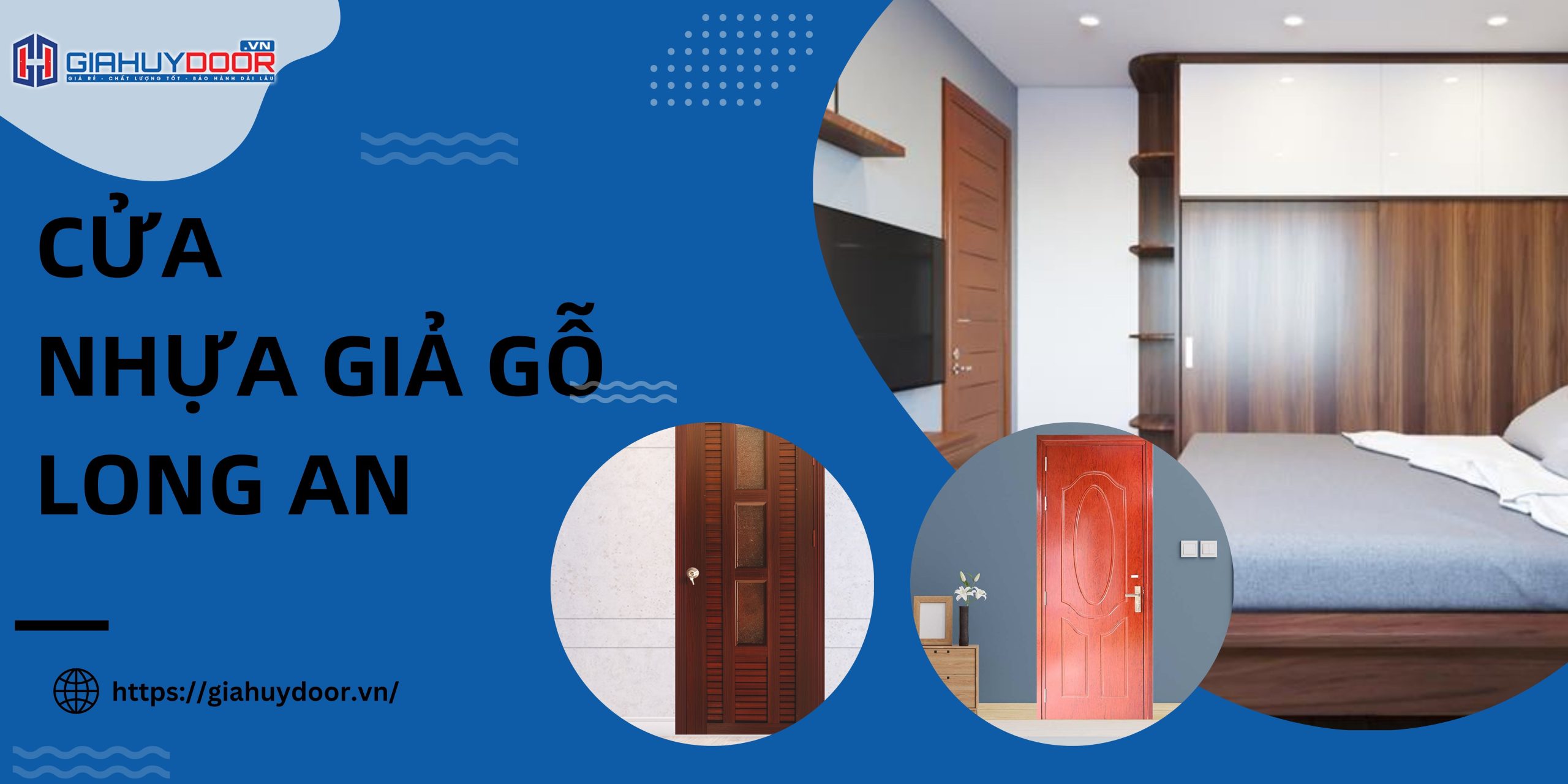 cửa nhựa giả gỗ Long An