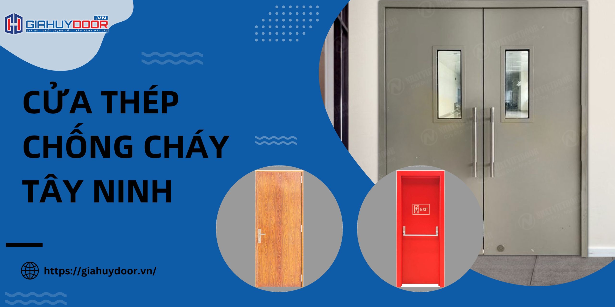 Cửa thép chống cháy Tây Ninh