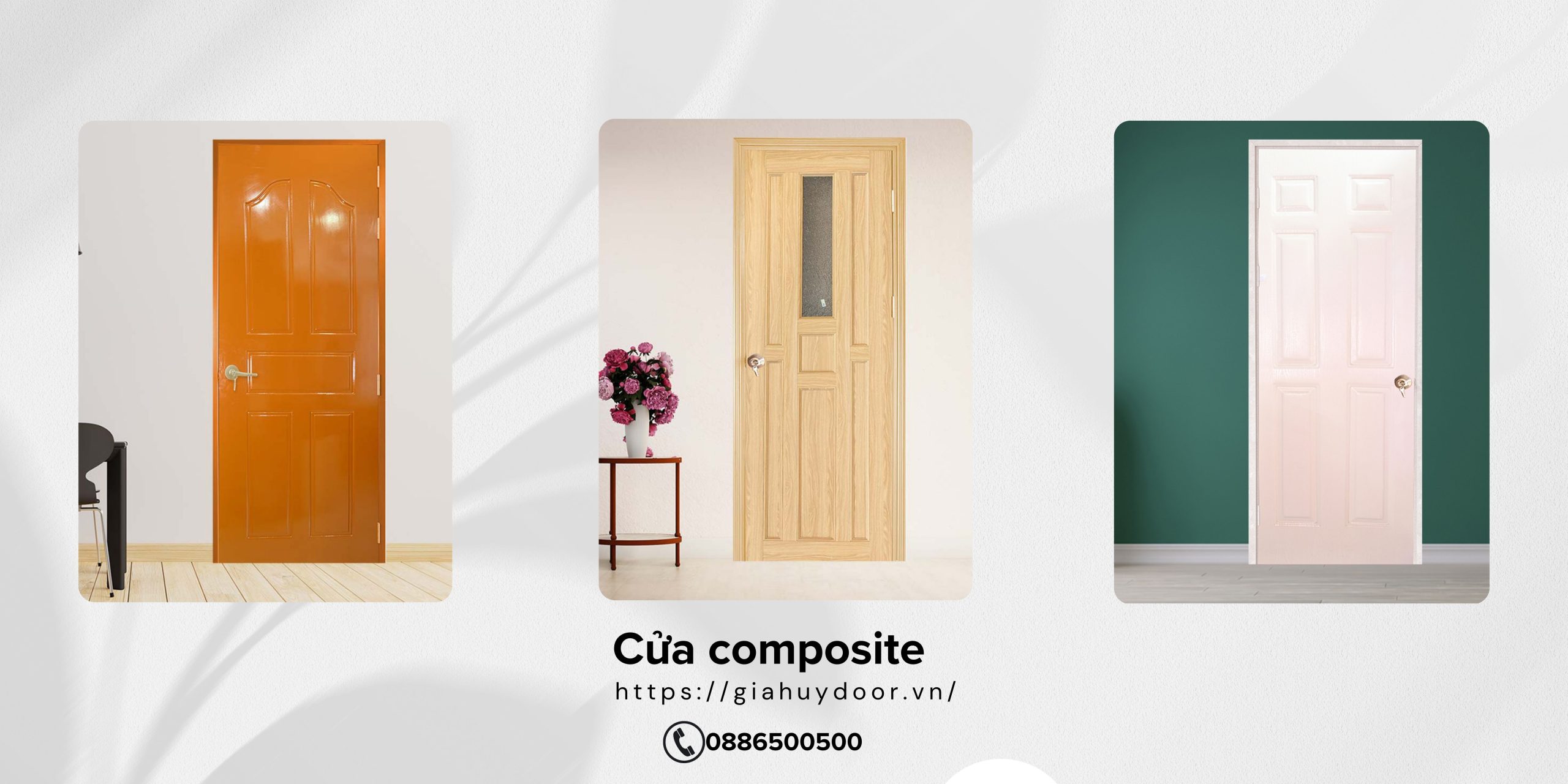 Gợi ý mẫu cửa composite Bến Tre cho phong cách Japandi
