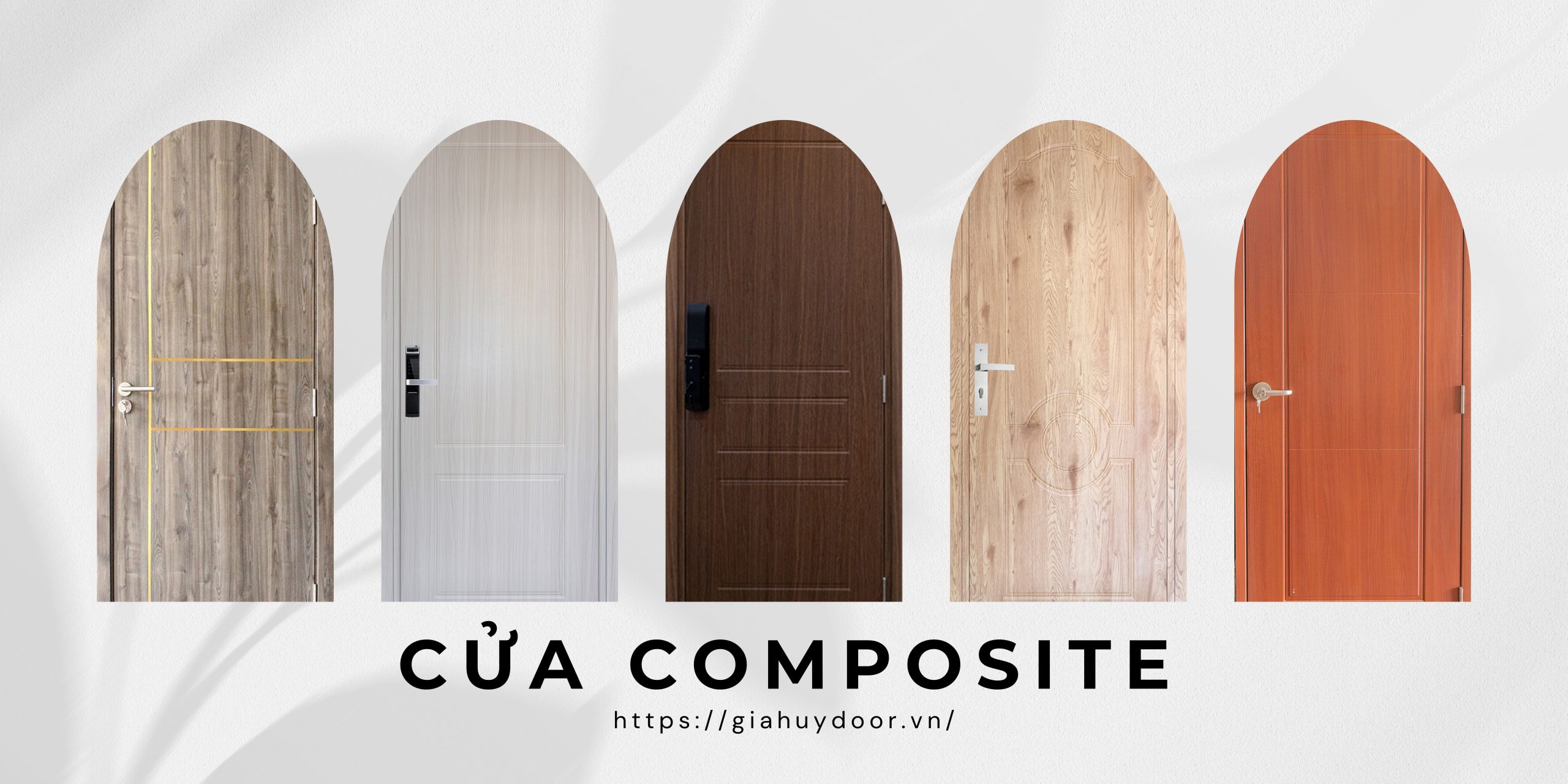 Gợi ý mẫu cửa composite cho phong cách Công nghiệp