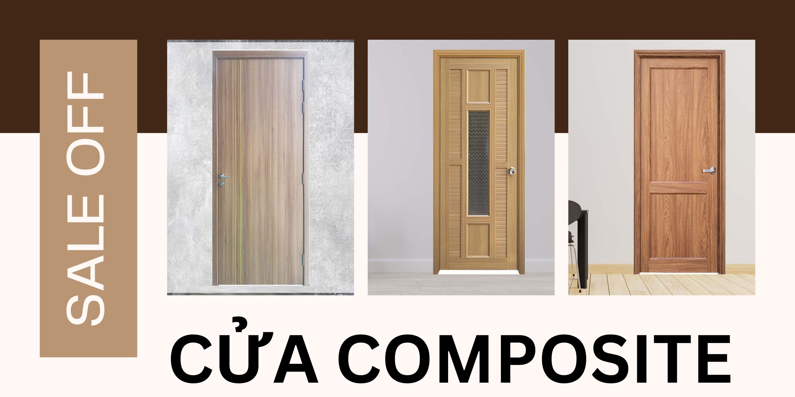 Gợi ý mẫu cửa nhựa gỗ composite cho phong cách Bắc Âu