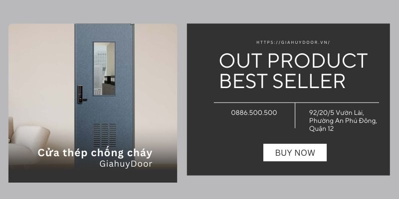 Lưu ý quan trọng khi lắp đặt cửa thép chống cháy Tây Ninh