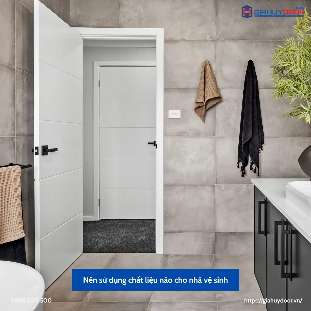 Chất liệu nhựa phù hợp cho cửa nhà vệ sinh Chất liệu nhựa phù hợp cho cửa nhà vệ sinh