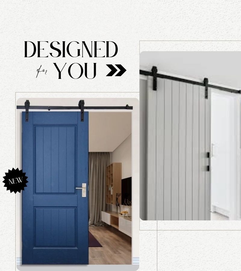 Mẫu cửa nhựa giả gỗ 1 cánh kiểu lùa