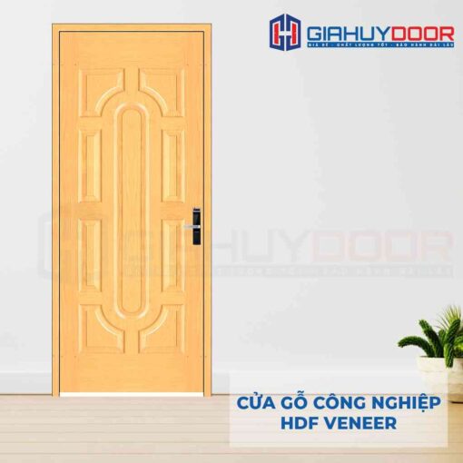 Mẫu cửa gỗ sồi HDF Veneer 019 chắc chắn là một sản phẩm cửa phòng ngủ không thể bỏ qua