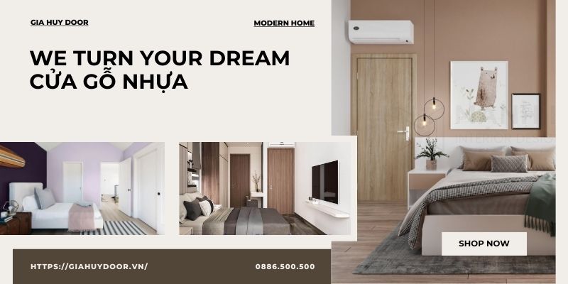 Màu sắc cửa gỗ nhựa có ảnh hưởng như thế nào đến chủ phòng