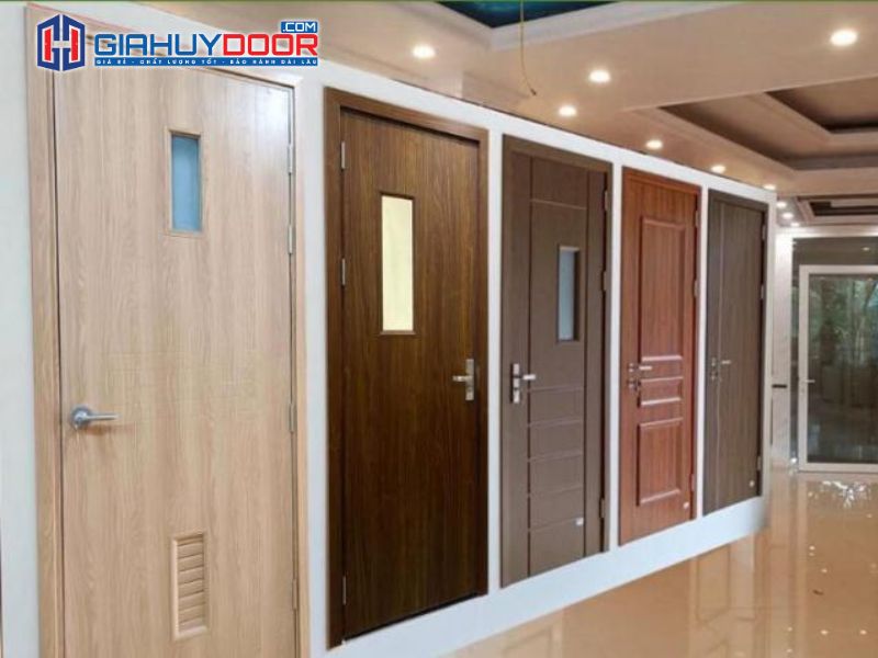 cửa nhựa vân gỗ composite kiên giang