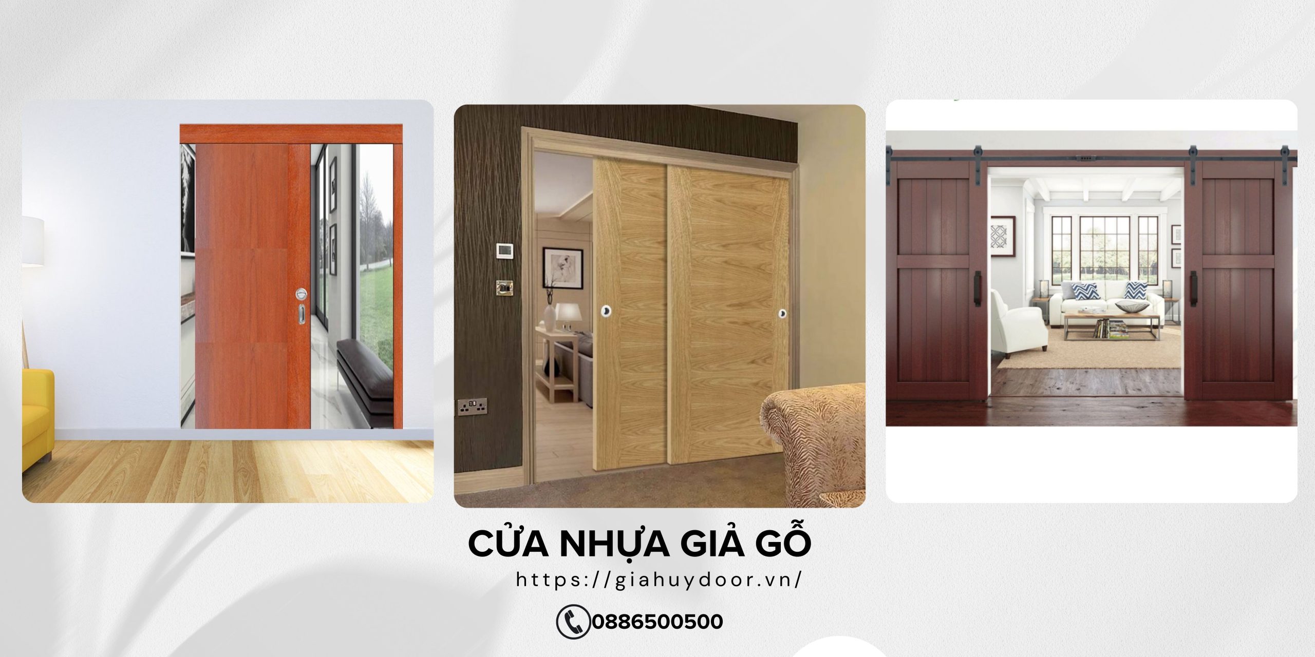 Một số ứng dụng của cửa nhựa vân gỗ kiểu lùa trên thực tế