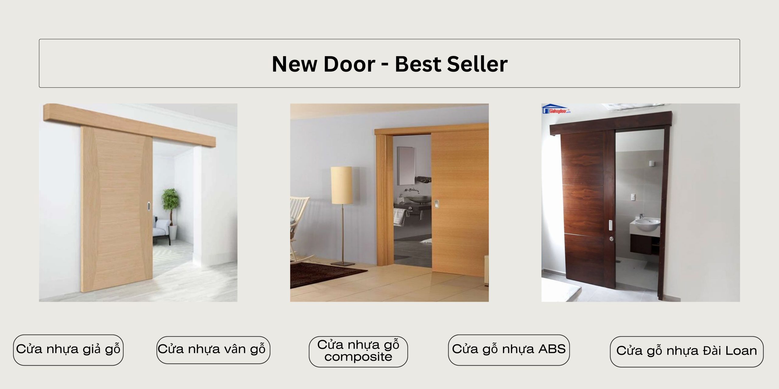 Sơ lược về dòng cửa nhựa giả gỗ Đồng Tháp kiểu lùa