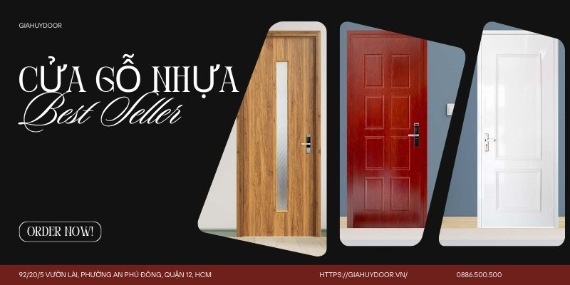 Tiêu chí kích thước cửa gỗ nhựa cho phòng ngủ