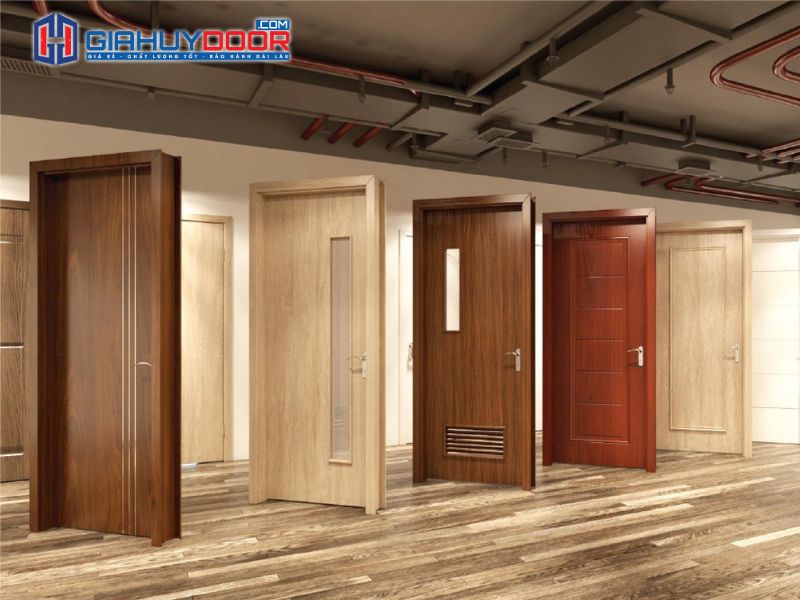 cửa nhựa vân gỗ composite kiên giang