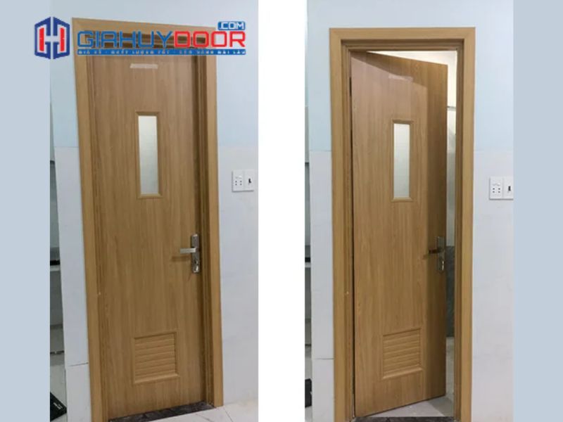 cửa nhựa giả gỗ composite tại Bình Phước